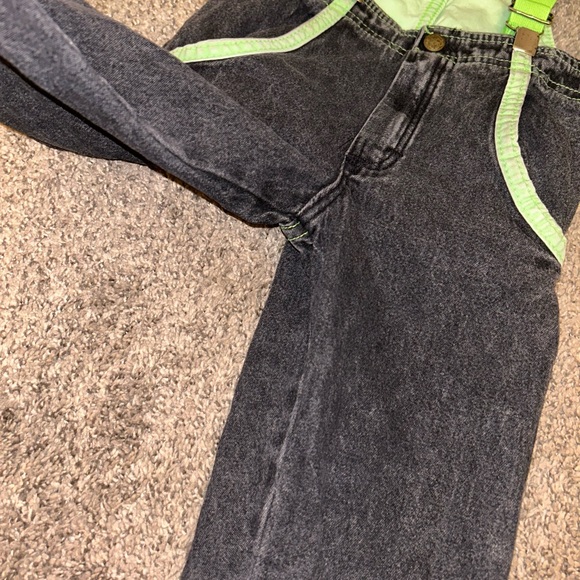 Vintage 80s OshKosh B’gosh Denim Overalls size 4 - Picture 5 of 13